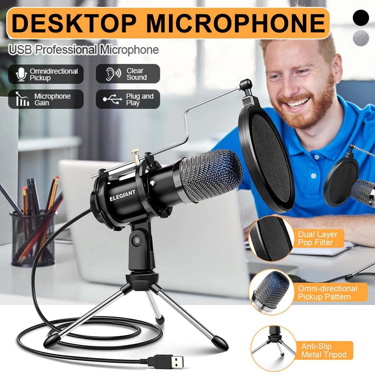 Gaming Microphone with Condenser - Pysogamers